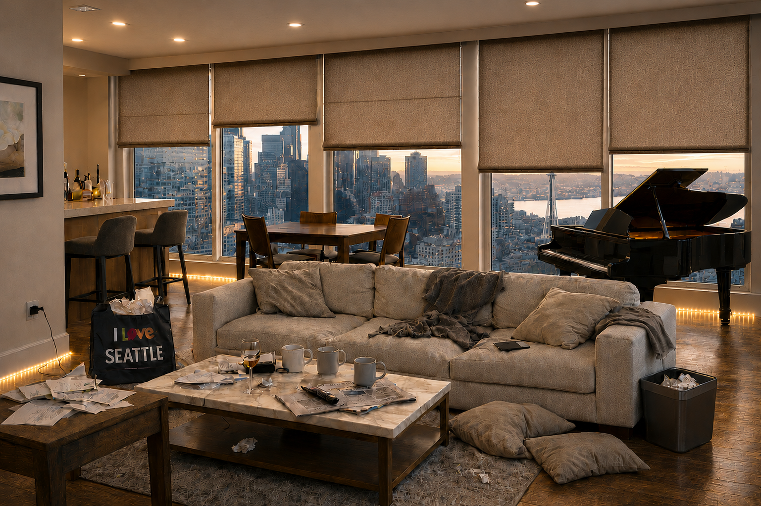 Penthouse before