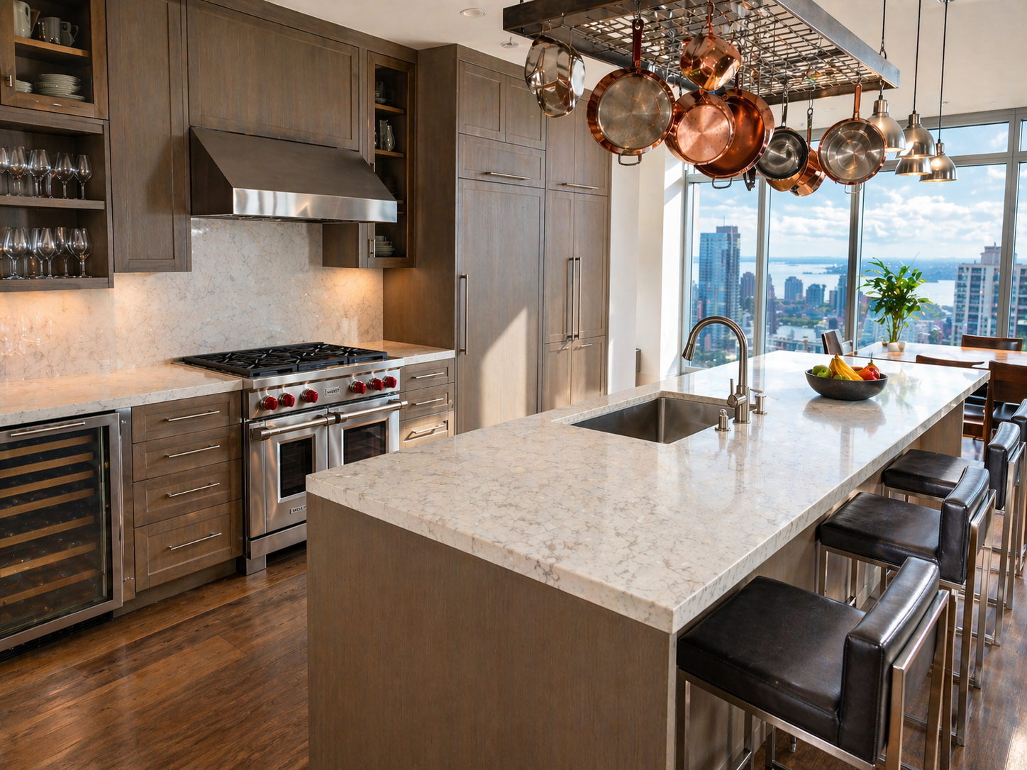 Kitchen after